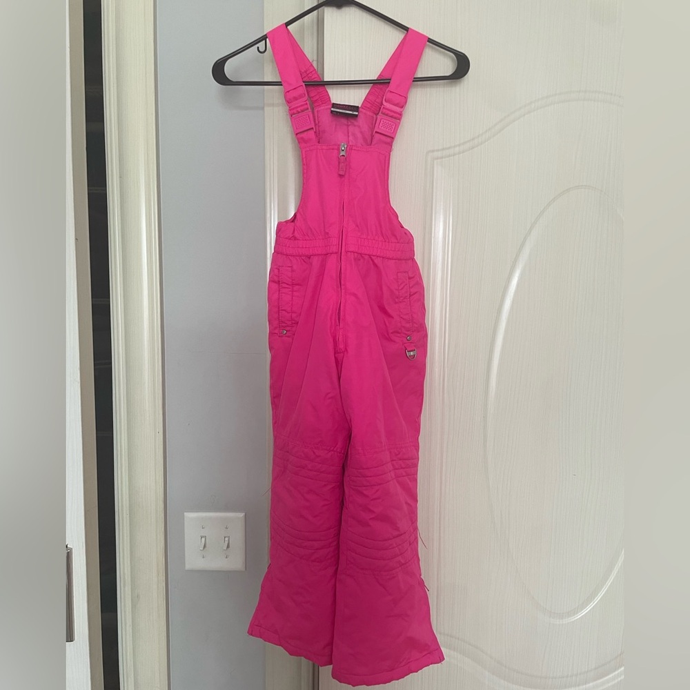Hawke & Co Pink Snow Bib - Girls 6
